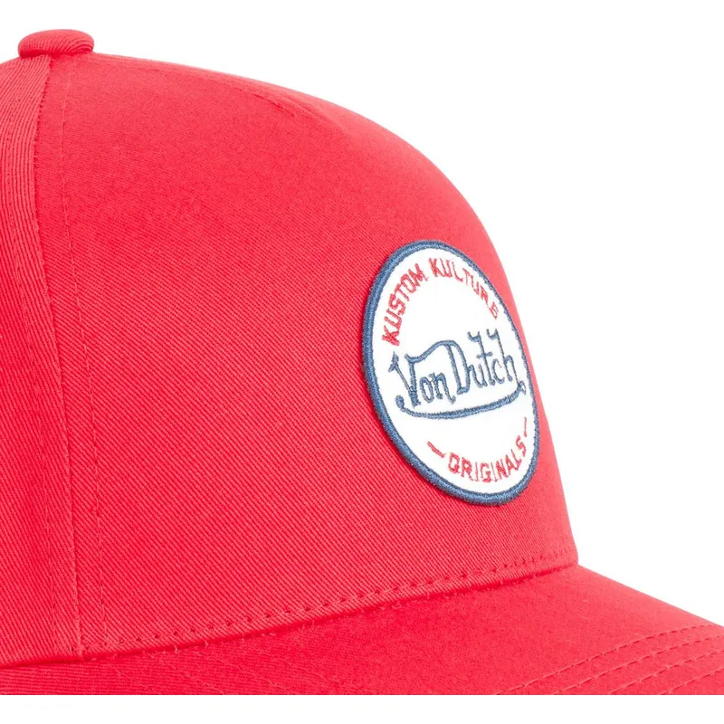 rod-buet-snapback-kasket-kustom-kulture-col-red1-fra-von-dutch