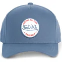 kasketter-buet-bla-snapback-af-von-dutch