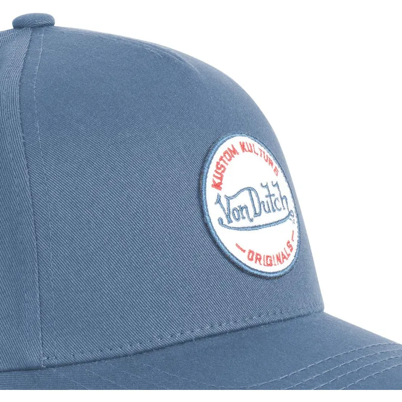 kasketter-buet-bla-snapback-af-von-dutch