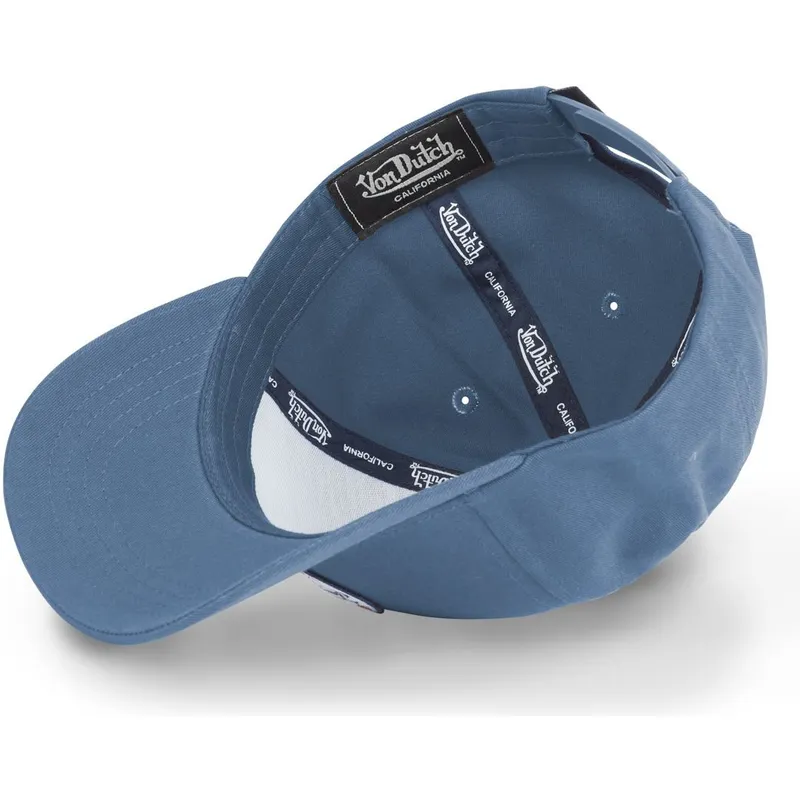 kasketter-buet-bla-snapback-af-von-dutch
