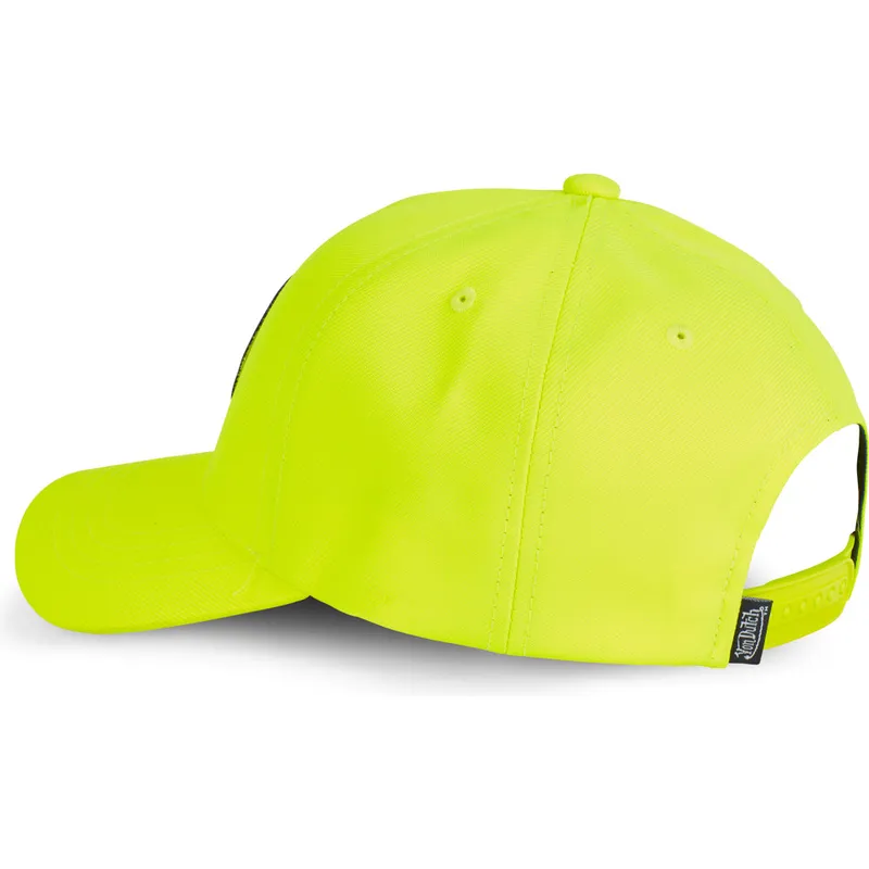 gul-buet-snapback-kasket-kustom-kulture-col-yel1-fra-von-dutch