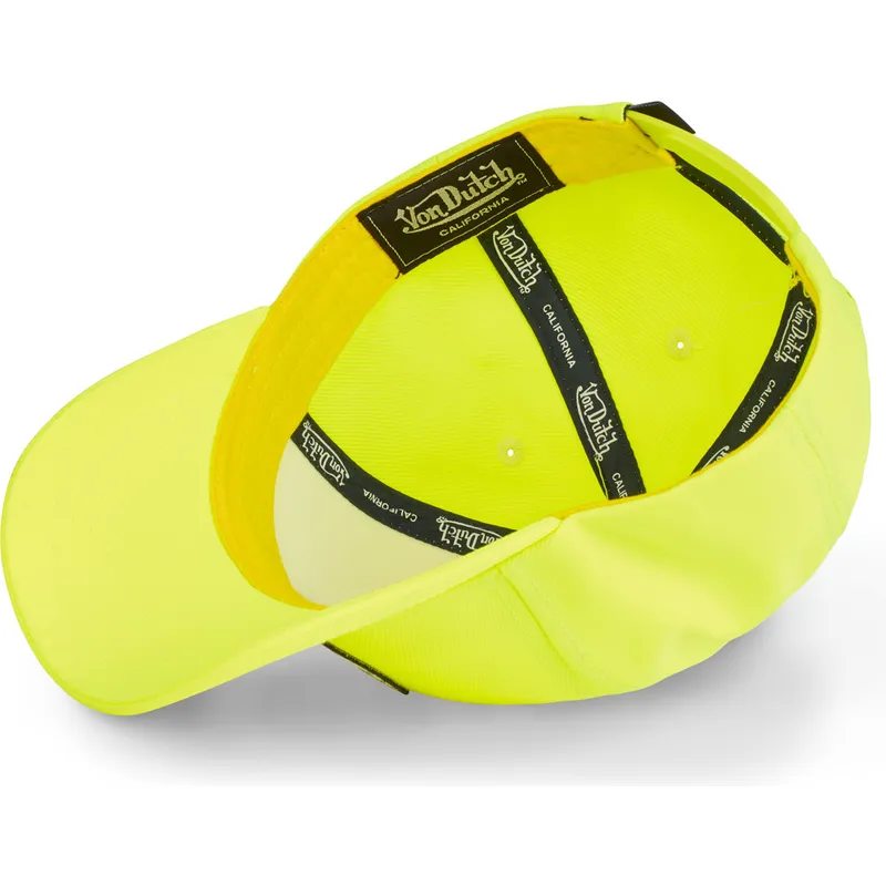 gul-buet-snapback-kasket-kustom-kulture-col-yel1-fra-von-dutch