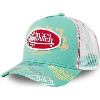 Blå og hvid trucker-kasket BRA GRE2 fra Von Dutch