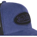 von-dutch-vel-blu-marinebla-og-sort-trucker-cap
