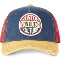 kasketter-buet-marinebla-snapback-af-von-dutch