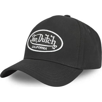 Justerbar sort buet kasket LOFB 6 fra Von Dutch