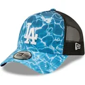 los-angeles-dodgers-mlb-new-era-bla-a-frame-summer-city-trucker-kasket