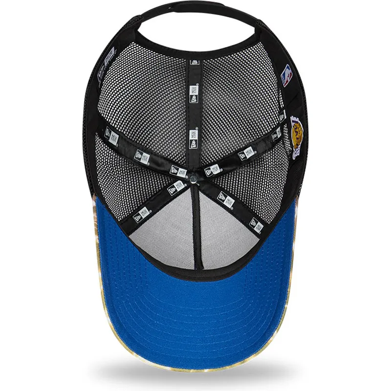 kasketter-buet-multicolor-snapback-a-frame-summer-city-fra-los-angeles-lakers-nba-af-new-era