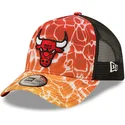 chicago-bulls-nba-new-era-orange-a-frame-summer-city-trucker-cap