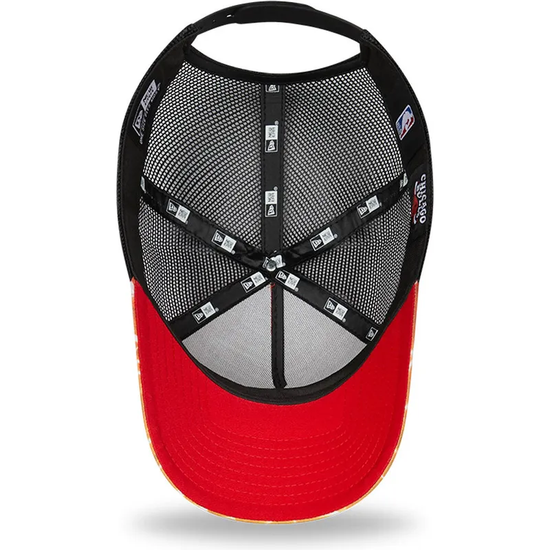 kasketter-buet-orange-snapback-a-frame-summer-city-fra-chicago-bulls-nba-af-new-era