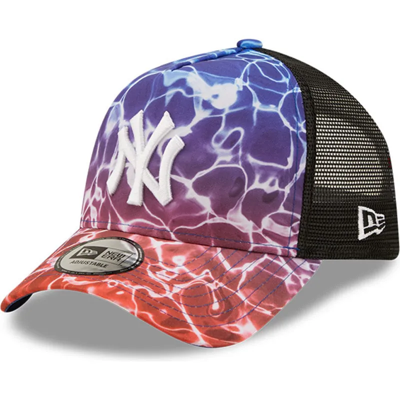 kasketter-buet-multicolor-snapback-a-frame-summer-city-fra-new-york-yankees-mlb-af-new-era kasketter-buet-multicolor-snapback-a-frame-summer-city-fra-new-york-yankees-mlb-af-new-era