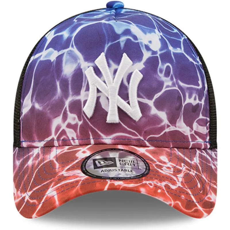 kasketter-buet-multicolor-snapback-a-frame-summer-city-fra-new-york-yankees-mlb-af-new-era kasketter-buet-multicolor-snapback-a-frame-summer-city-fra-new-york-yankees-mlb-af-new-era