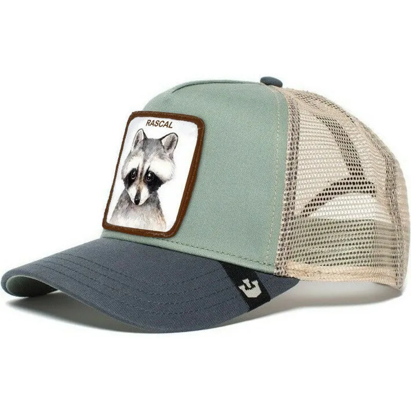 gra-trucker-kasket-til-dreng-med-vaskebjorn-little-rascal-fra-goorin-bros