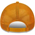 kasketter-buet-orange-snapback-a-frame-tonal-mesh-fra-new-york-yankees-mlb-af-new-era