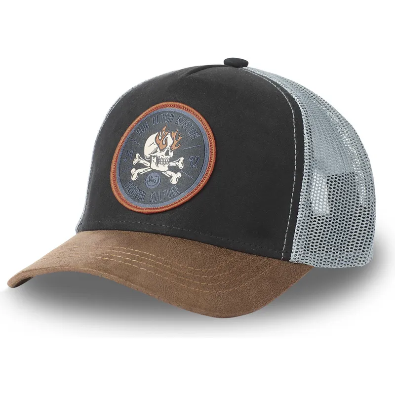 kasketter-buet-sort-snapback-af-von-dutch