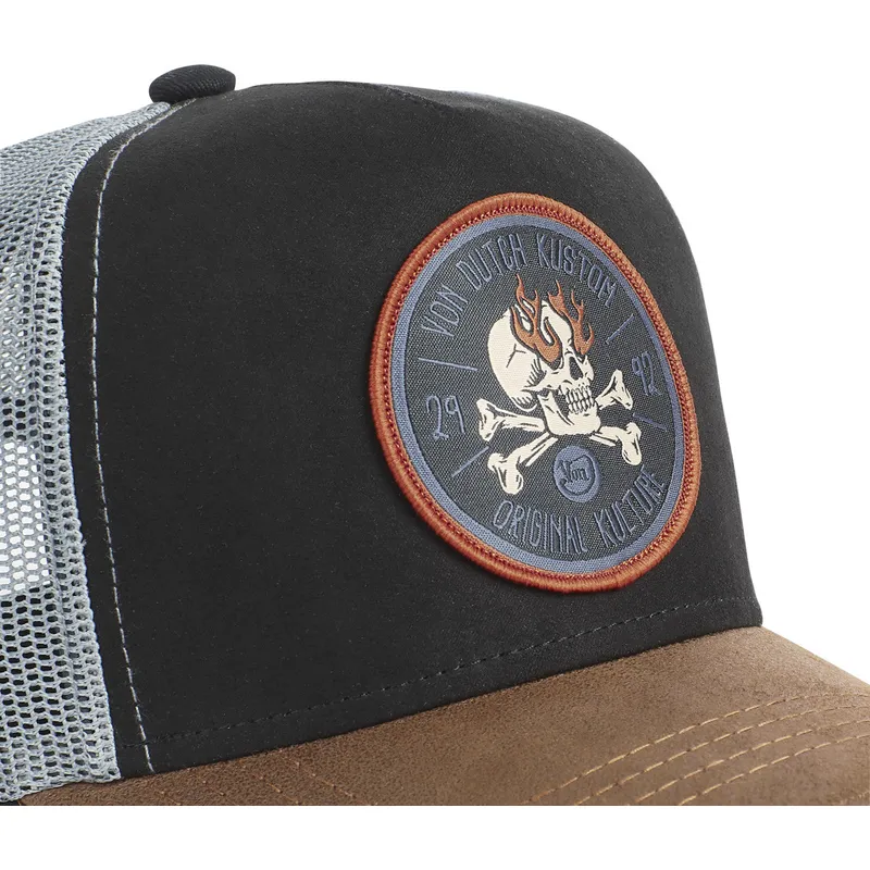 kasketter-buet-sort-snapback-af-von-dutch
