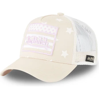 lyserod-trucker-kasket-star-lp-fra-von-dutch