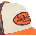 hvid-sort-og-orange-trucker-kasket-sum-ora-fra-von-dutch