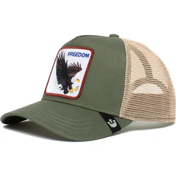 kasketter-buet-gron-snapback-the-farm-af-goorin-bros