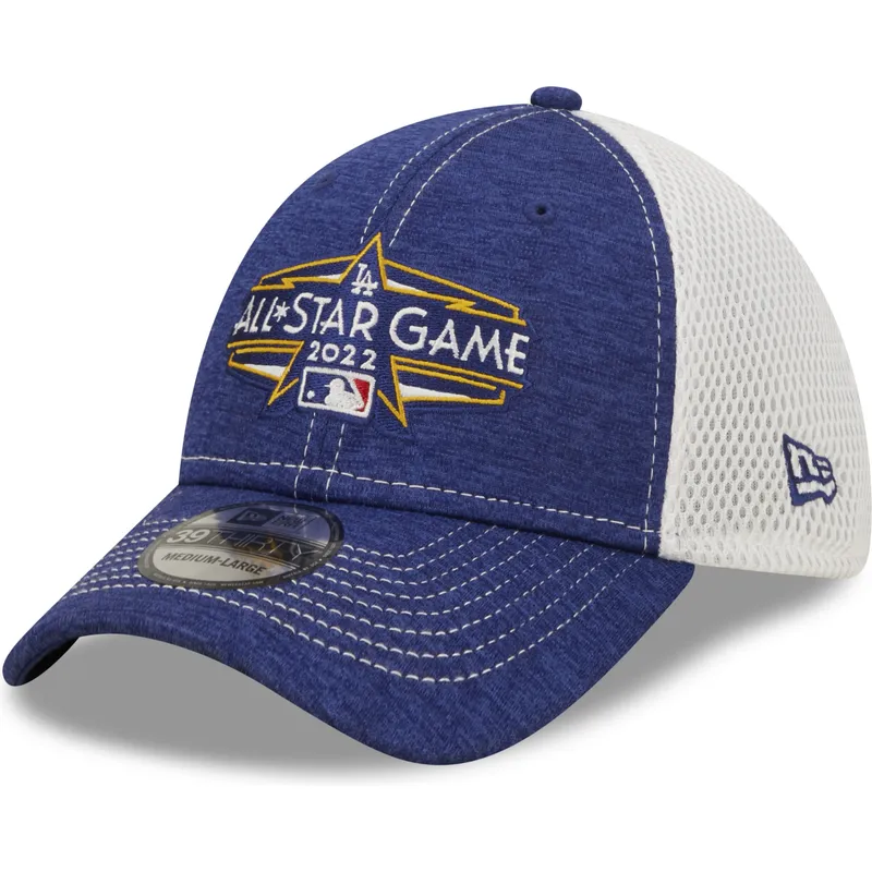 bla-og-hvid-trucker-kasket-justeret-39thirty-all-star-game-fra-los-angeles-dodgers-mlb-fra-new-era