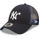 marinebla-9forty-new-york-yankees-mlb-all-star-game-trucker-kasket-fra-new-era