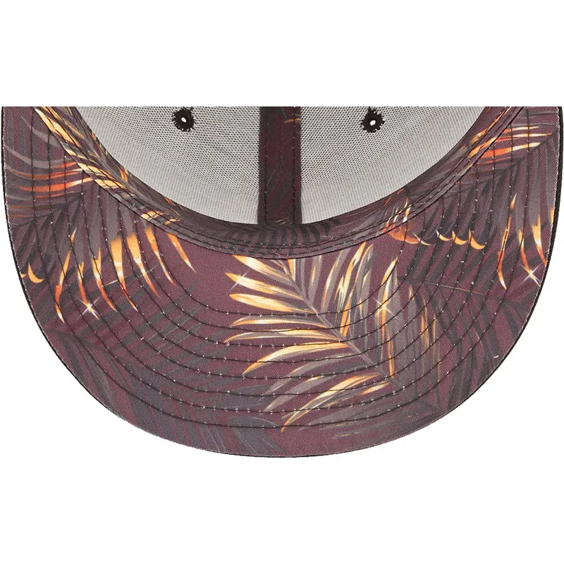 sort-justerbar-trucker-kasket-med-flad-skygge-og-guldfarvet-logo-59fifty-all-star-game-los-angeles-dodgers-mlb-fra-new-era