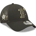 sort-trucker-kasket-med-gyldent-logo-9forty-all-star-game-boston-red-sox-mlb-fra-new-era