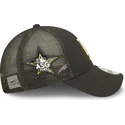 sort-trucker-kasket-med-gyldent-logo-9forty-all-star-game-fra-los-angeles-dodgers-mlb-fra-new-era
