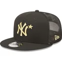 sort-flad-trucker-cap-med-guldlogo-9fifty-all-star-game-new-york-yankees-mlb-fra-new-era