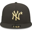 sort-flad-trucker-cap-med-guldlogo-9fifty-all-star-game-new-york-yankees-mlb-fra-new-era