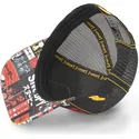 kasketter-buet-sort-snapback-snoopy-jordnodder-af-capslab