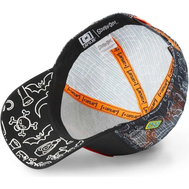 kasketter-buet-sort-snapback-scooby-doo-scooby-doo-af-capslab