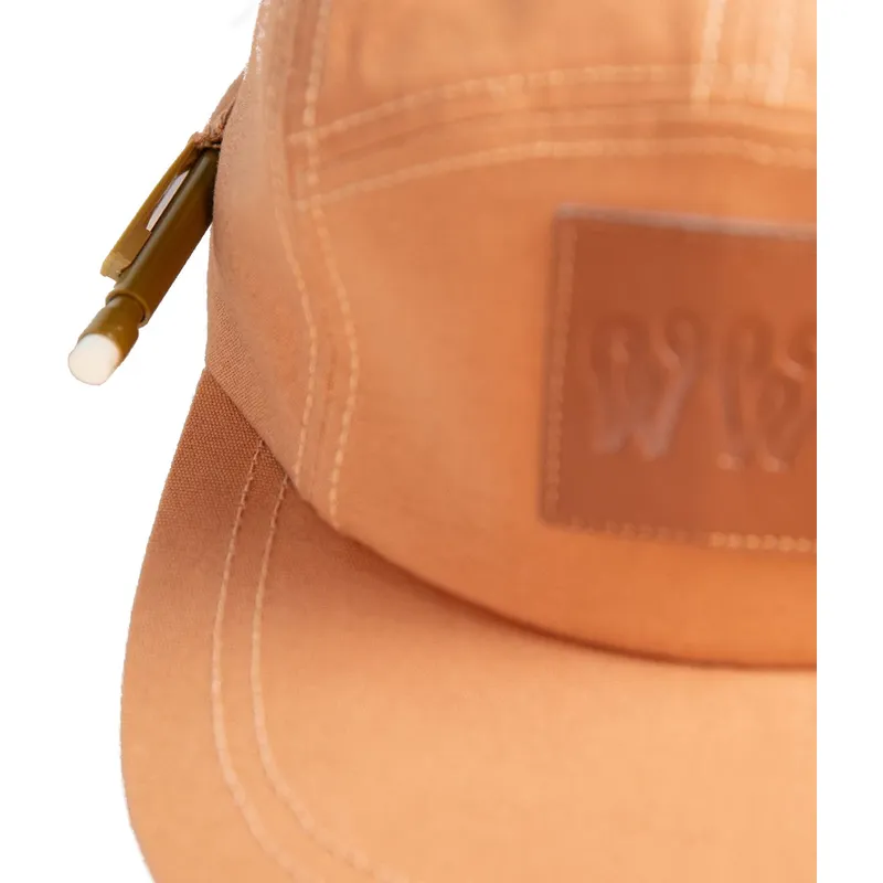 justerbar-6-panel-kasket-brun-starfire-ww13-fra-wheels-and-waves