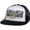 flad-trucker-kasket-hvid-og-sort-spitfire-black-ww18-fra-wheels-and-waves
