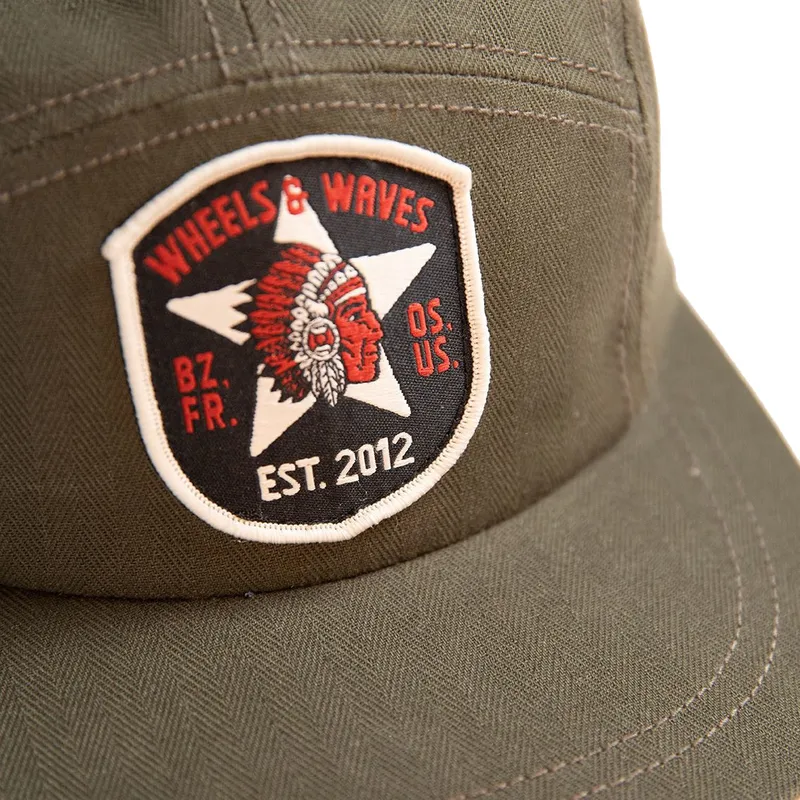 justerbar-6-panel-kasket-brun-starfire-ww21-fra-wheels-and-waves