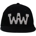 sort-flat-snapback-kasket-waw-ww29-fra-wheels-and-waves