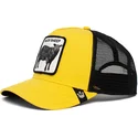 kasketter-buet-gul-snapback-the-farm-af-goorin-bros
