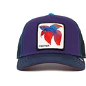 kasketter-buet-bla-snapback-pez-luchador-fra-siam-fighter-yes-siam-the-farm-the-farm-af-goorin-bros