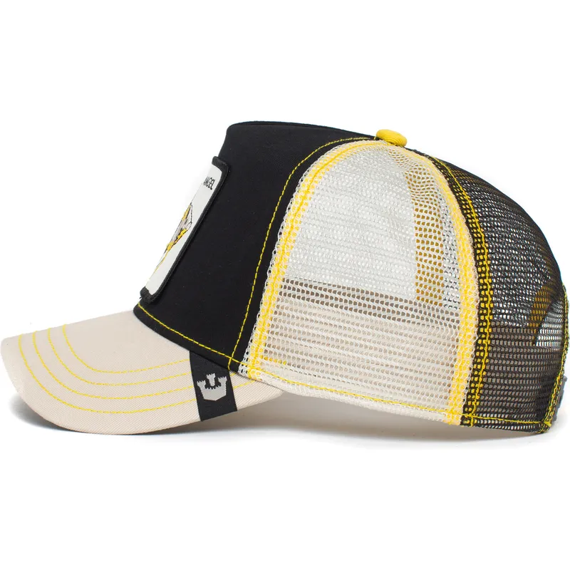 sort-og-gra-trucker-kasket-med-engelfisk-angel-sick-lid-the-farm-fra-goorin-bros