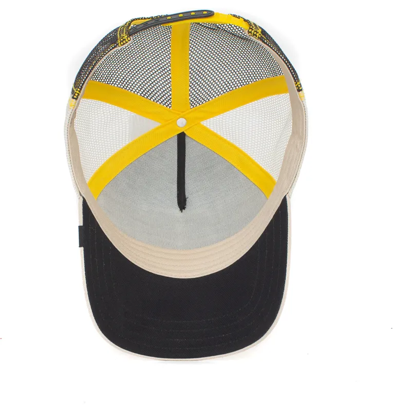 sort-og-gra-trucker-kasket-med-engelfisk-angel-sick-lid-the-farm-fra-goorin-bros