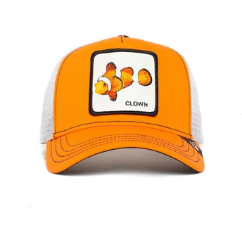 Goorin Bros. Goldfish Gold Found Him The Farm Orange Trucker Hat