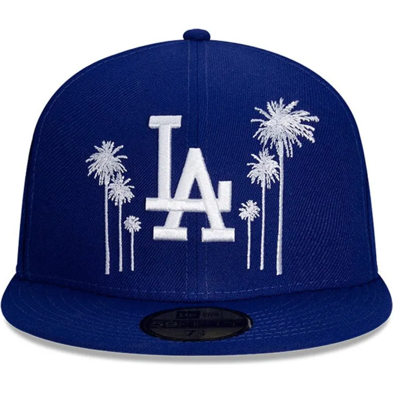 kasketter-flad-bla-tilpasset-59fifty-all-star-game-palm-fra-los-angeles-dodgers-mlb-af-new-era