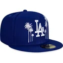 kasketter-flad-bla-tilpasset-59fifty-all-star-game-palm-fra-los-angeles-dodgers-mlb-af-new-era