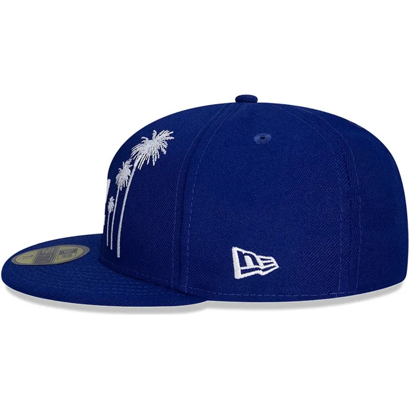 kasketter-flad-bla-tilpasset-59fifty-all-star-game-palm-fra-los-angeles-dodgers-mlb-af-new-era
