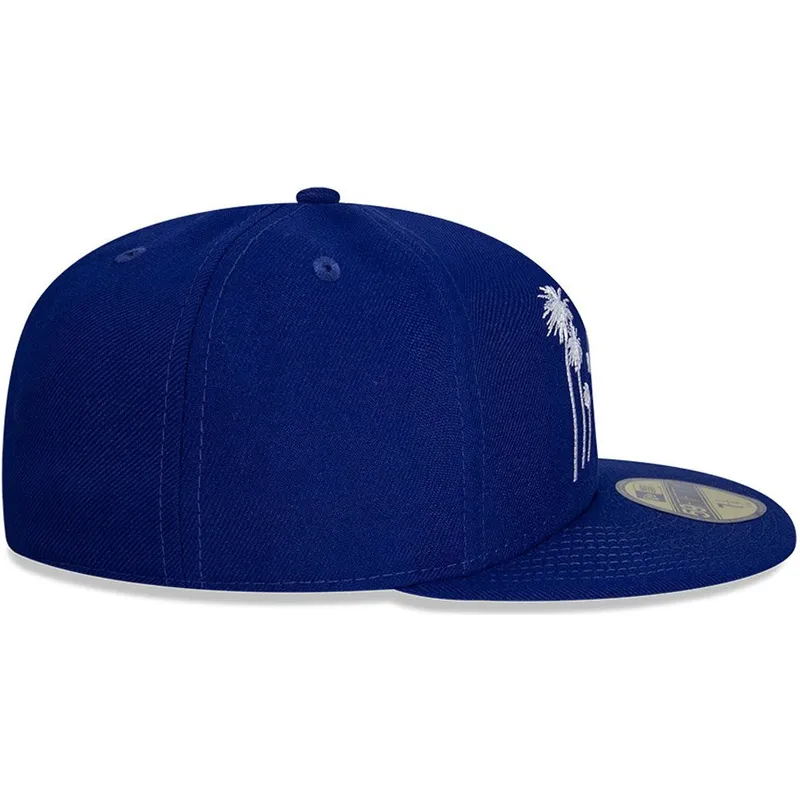 kasketter-flad-bla-tilpasset-59fifty-all-star-game-palm-fra-los-angeles-dodgers-mlb-af-new-era
