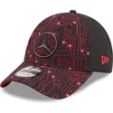 kasketter-buet-rod-justerbar-rem-9forty-esports-grand-prix-fra-mercedes-formula-1-af-new-era