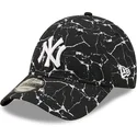 new-era-new-york-yankees-mlb-9forty-marble-justerbar-sort-buet-kasket