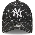 new-era-new-york-yankees-mlb-9forty-marble-justerbar-sort-buet-kasket