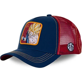 marinebla-og-rod-son-goku-super-saiyan-say1-dragon-ball-trucker-kasket-fra-capslab