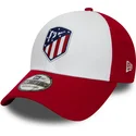 new-era-atletico-de-madrid-lfp-39thirty-contrast-hvid-og-rod-buet-justerbar-kasket